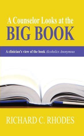 Book cover: A counselor looks at the Big book